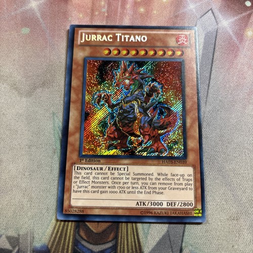 Yugioh jurrac titano - yugioh,