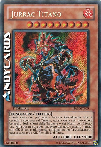Jurrac titano segreta - titano, •