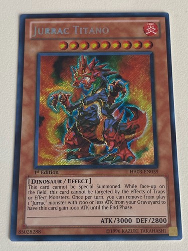 Yugioh jurrac titano - titano,