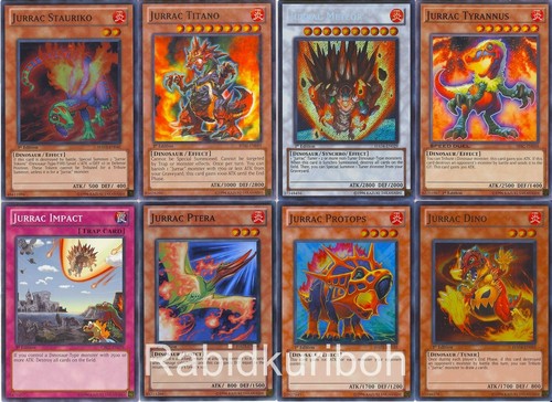 Set dinosauro yugioh - dinosauro,