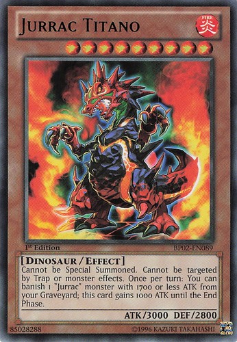 Yugioh jurrac titano - yugioh,