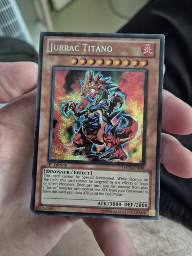 Yugioh jurrac titano - yugioh,