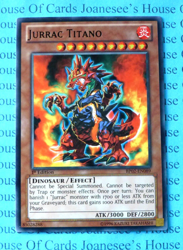 Jurrac titano bp02 en089 rare - titano, bp02-en089