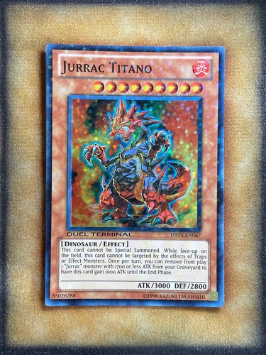 Yugioh jurrac titano - yugioh,