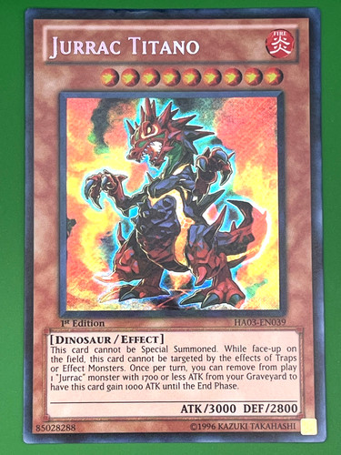 Yugioh jurrac titano - yugioh!,