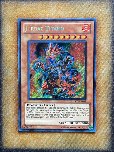 Yugioh jurrac titano - yugioh,