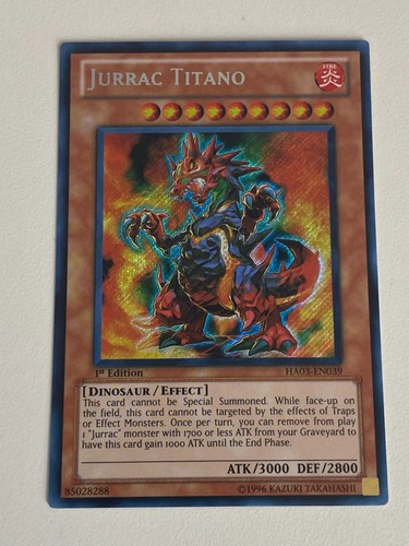 Yugioh jurrac titano - jurrac,