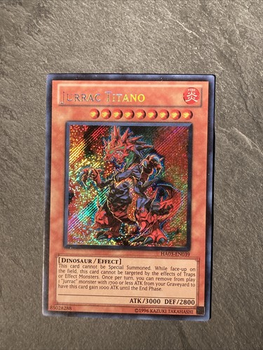 Tcg jurrac titano - yu-gi-oh!,